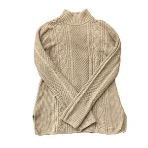 Jeanne Pierre Sweater Small Light Blue/grayish Color